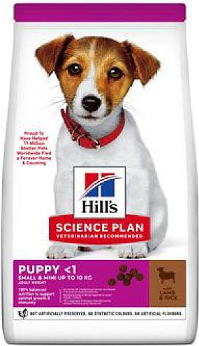 Hill’s Science Plan Puppy Small & Mini Breed Lamb & Rice 6 kg