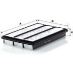 MANN-FILTER C3766 pro vozy MITSUBISHI – Hledejceny.cz