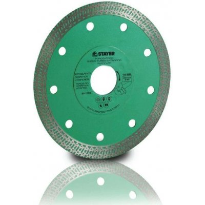 Kotouč diamantový Ø 125R x 22,2 x 10 mm, PORCELANICO SUPER TURBO EXTRAFINO PLATINUM – Zboží Dáma