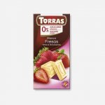 Torras Bílá s jahodami 75 g – Zboží Dáma
