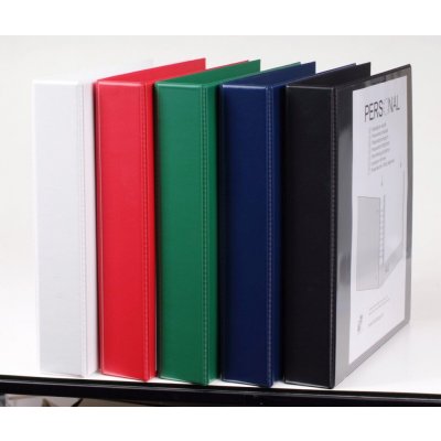 Karton P+P Personal - 4kroužkový pořadač - A4, 60 mm, červený – Zboží Živě