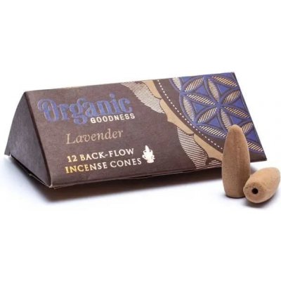 Backflow vonné kužely Levandule Natural 24 g – Zboží Dáma