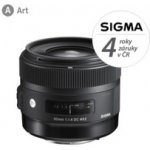 SIGMA 30mm f/1.4 DC HSM Art Nikon F-mount – Zboží Živě