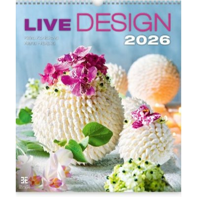 Nástěnný Helma Live Design 2026 – Zboží Dáma