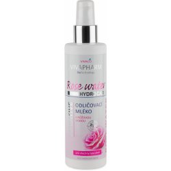 Vivaco Vivapharm Rose Water odličovací mléko s růžovou vodou 200 ml