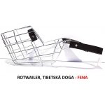 Mr. Rozchov Náhubek kovový Rotwailer Tibetská doga fena – Hledejceny.cz