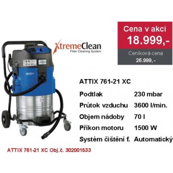 Nilfisk Attix 761-21 XC