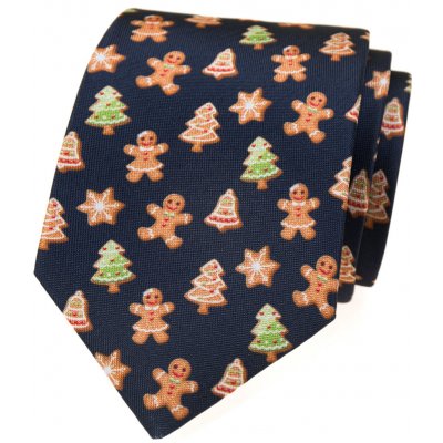 Avantgard Kravata Lux 561-19100 modrá/perníček – Zboží Dáma