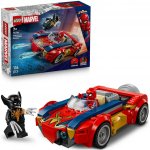 LEGO® Super Heroes 76336 Spider-Man a auto vs. venomizovaný Wolverine – Hledejceny.cz