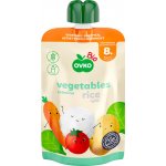 OVKO Bio kapsička zeleninová směs s rýží 90 g – Zboží Dáma