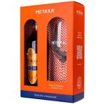 Metaxa 7* 40% 0,7 l (dárkové balení 2 sklenice) – Hledejceny.cz