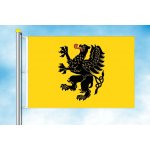 LIBEA, s.r.o. Pomořské vojvodství vlajka Rozměr: 150×225 cm, Uchycení: Karabiny na stožár – Hledejceny.cz