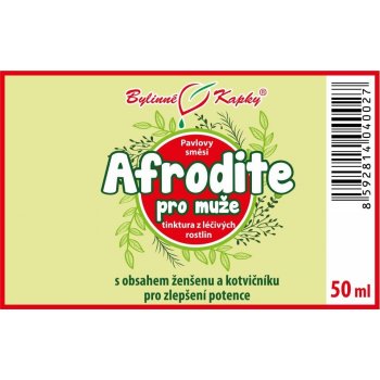 AFRODITE PRO MUŽE KAPKY (TINKTURA) 50 ML