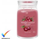 Svíčka Yankee Candle Signature Black Cherry 567g