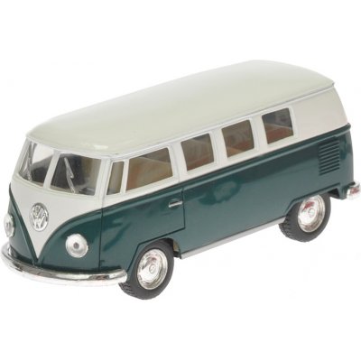 Mikro Trading Autobus Volkswagen 13cm kov zpětný chod zelená 1:32 – Zbozi.Blesk.cz