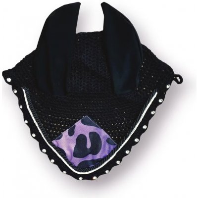 TEQ Purple Leopard čabraka háčkovaná elastická krystalky – Hledejceny.cz