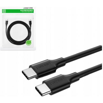 Ugreen US286 Nabíjecí a datový USB typu C 3A, 0,5m, černý – Zboží Živě