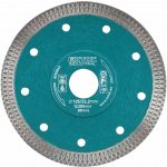 EXTOL INDUSTRIAL kotouč diamantový řezný, turbo Thin Cut, suché i mokré řezání, O 125x22,2x1,5mm, 87 8703042 – Zboží Dáma
