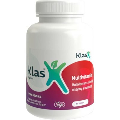 Klas Multivitaminy s minerály a enzymy 60 tablet – Hledejceny.cz