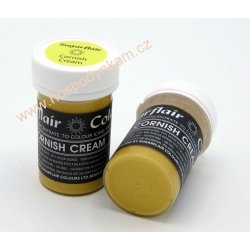 Sugarflair Pastelová gelová barva Cornish Cream 25 g