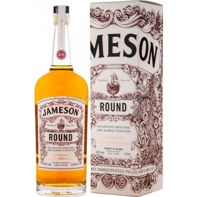 Jameson Round 40% 1 l (karton) – Zbozi.Blesk.cz
