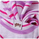 KIKKO Bambusová osuška XKKO®BMB 90x100cm 1ksLilac Hearts – Hledejceny.cz