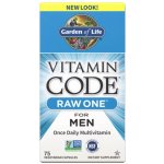 Garden of Life Vitamin Code RAW ONE multivitamín pro muže 75 kapslí – Hledejceny.cz