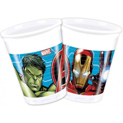 PROCOS Plastové kelímky Avengers 200 ml – Zboží Mobilmania