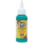 Slupovací barva na sklo Amos 60 ml zelená tmavá – Zboží Dáma