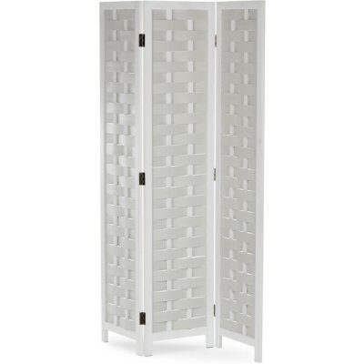 Autronic Paraván masiv bílá EF-L186 WT – Zboží Dáma