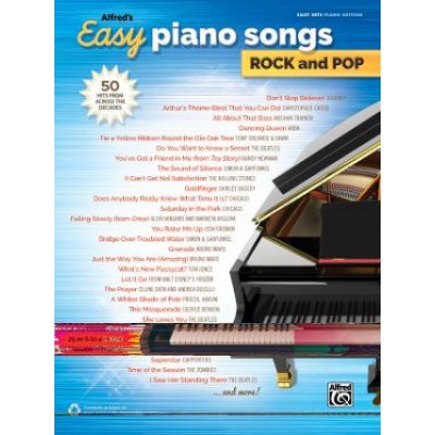 Alfred's Easy Piano Songs Rock and Pop