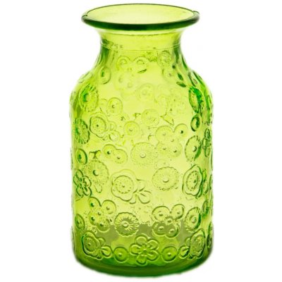 Váza FLORA, pr.9x16cm/0,65L, sv. zelená|Vidrios San Miguel|Recycled Glass – Hledejceny.cz