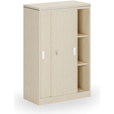 Arristo Lux, Skříň zasouvací 800 x 400 x 1236 mm, bříza – Zboží Dáma