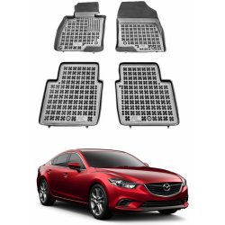 Koberce gumové Rezaw Plast Mazda 6 sedan 2013 se zvýšeným okrajem