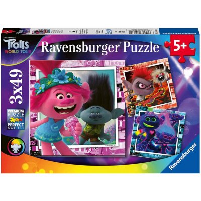 Ravensburger Trollové 2 3 x 49 dílků – Zboží Mobilmania