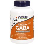 Now Foods Now Gaba 500 mg + Taurin Inositol a L-Theanin 90 žvýkacích kapslí – Hledejceny.cz