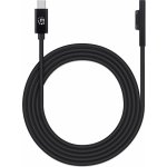 Manhattan 353632 nabíjecí, Surface Connect to USB-C Charging Cable (M/M), 15 V / 3 A, 1.8m, černý – Zboží Mobilmania