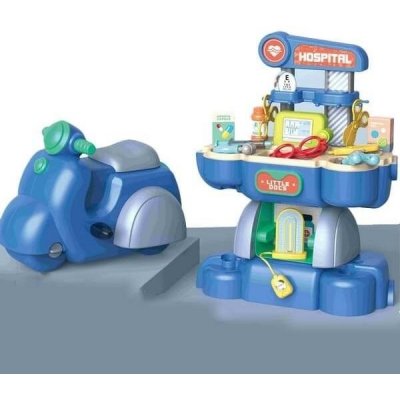 Bavytoy Doktorská sada pro děti Lékařský set 2v1 skútr 746020045057 – Hledejceny.cz
