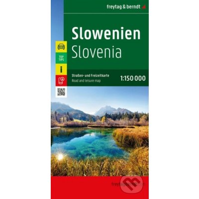 Slovinsko 1:150 000 / automapa + rekreační mapa – Sleviste.cz
