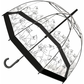 Fulton L042 cats deštník dámský průhledný