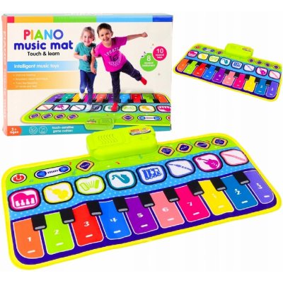 Mamido Interaktivní taneční podložka s piankem a nástroji 60 cm x 30 cm – Zboží Živě