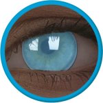 Crazy ColourVUE UV svítící 2 čočky - nedioptrické roční Electric Blue – Sleviste.cz