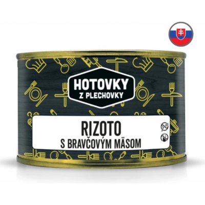 Hotovky z plechovky Rizoto s vepřovým masem 400 g – Zboží Dáma