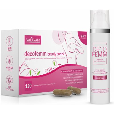DecoFemm Beauty Breast 120 kapslí + DecoFemm gel 100 ml – Zboží Dáma
