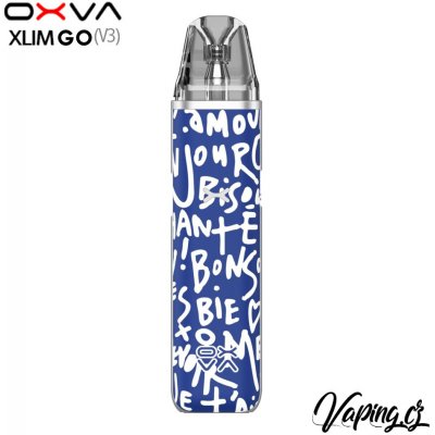 OXVA Xlim Go 1000 mAh Graffiti Blue 1 ks – Zboží Dáma