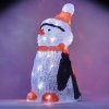 Vánoční osvětlení decoLED LED světelný tučňák 36 cm
