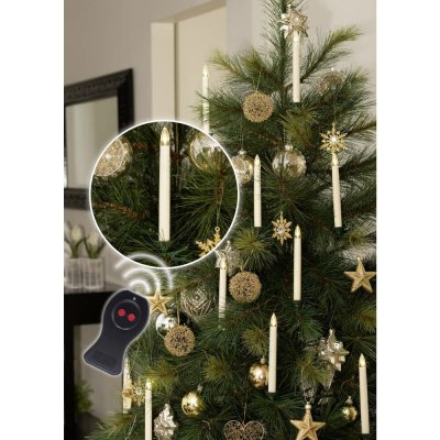 Konstsmide 1920-100 LED svíčka sada 10 ks teplá bílá (š x v) 4.9 cm x 18 cm – Hledejceny.cz