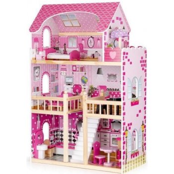 Eco Toys Dřevěný domek pro panenky Rezidence Maryland