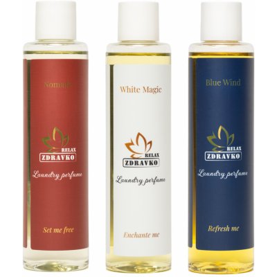 Zdravko Relax parfémy na praní balík Family 3 x 250 ml 150 PD – Sleviste.cz