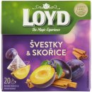 Loyd pyramida Švestka a skořice 20 x 2 g